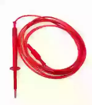 Sharp Steel Tip Probe 30cmm Lead with 4mm Banana Plug 